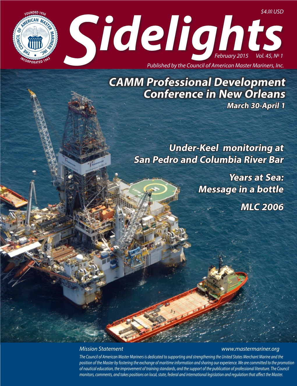 CAMM Sidelights February 2015