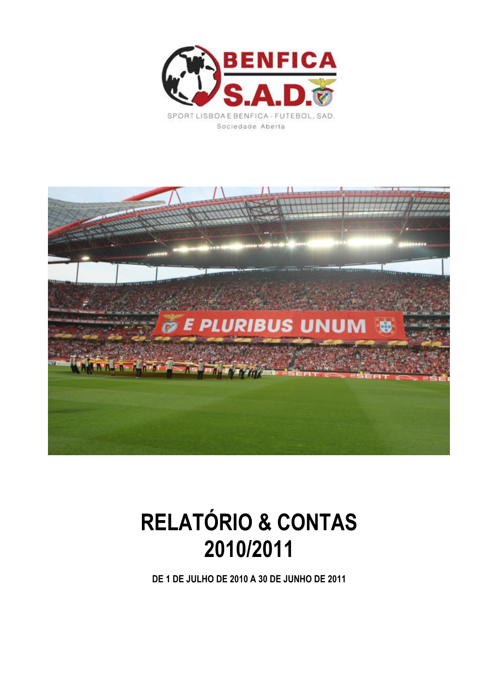 Relatório & Contas 2010/2011