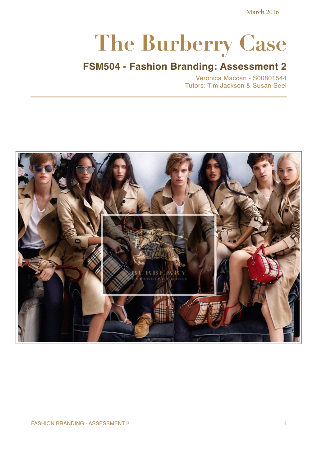 Fashion Branding- Burberry