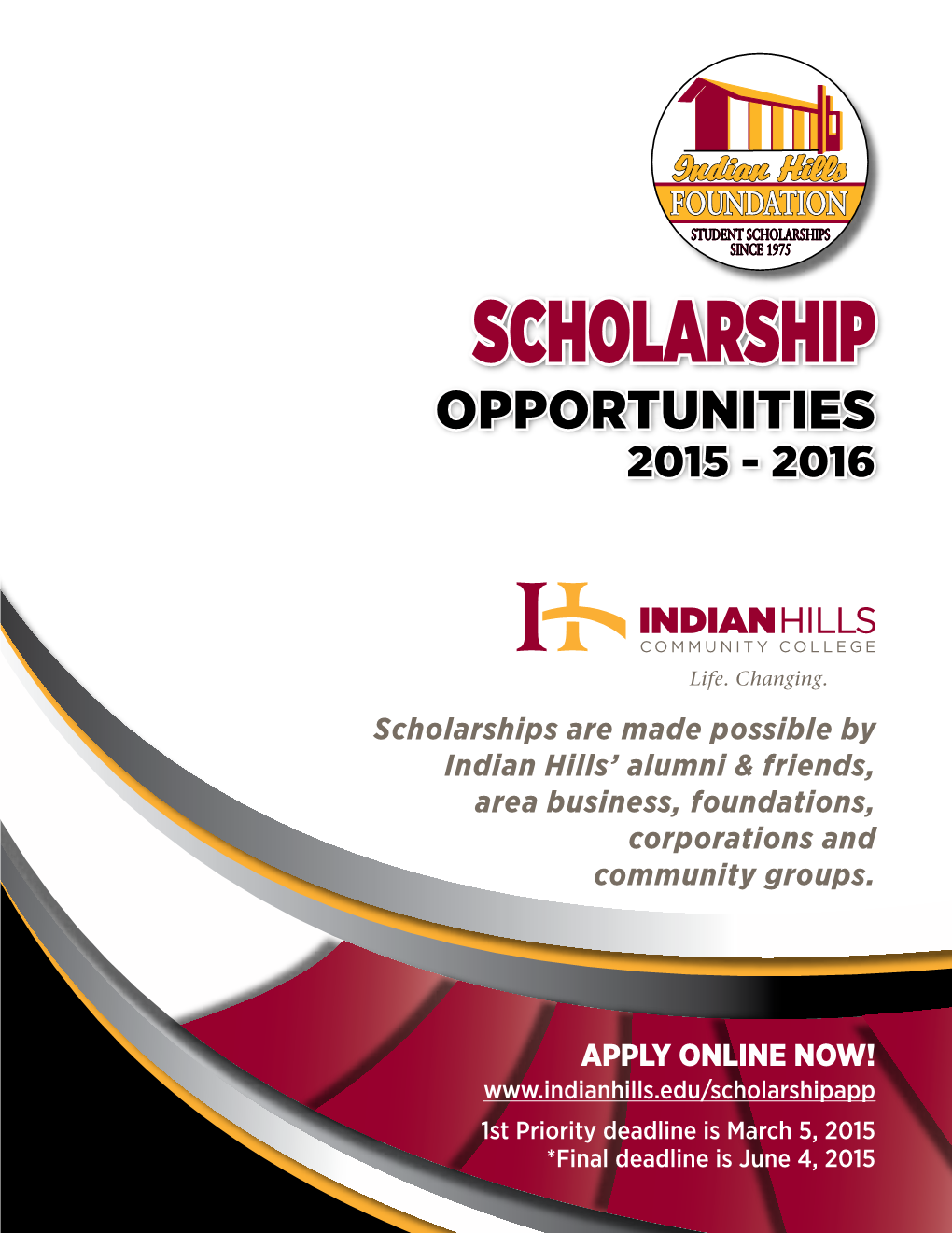 Scholarship Opportunities 2015 - 2016
