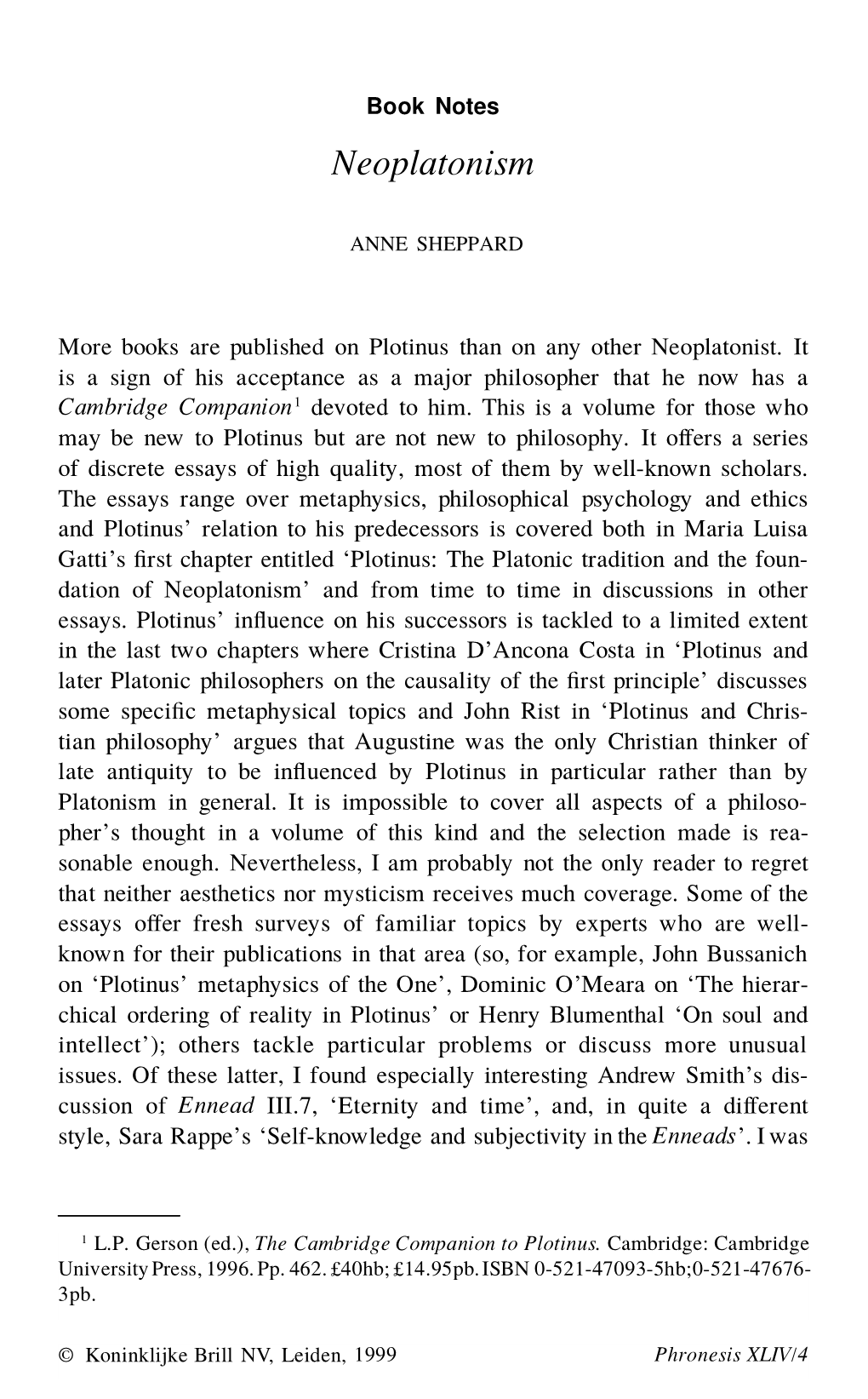 Neoplatonism