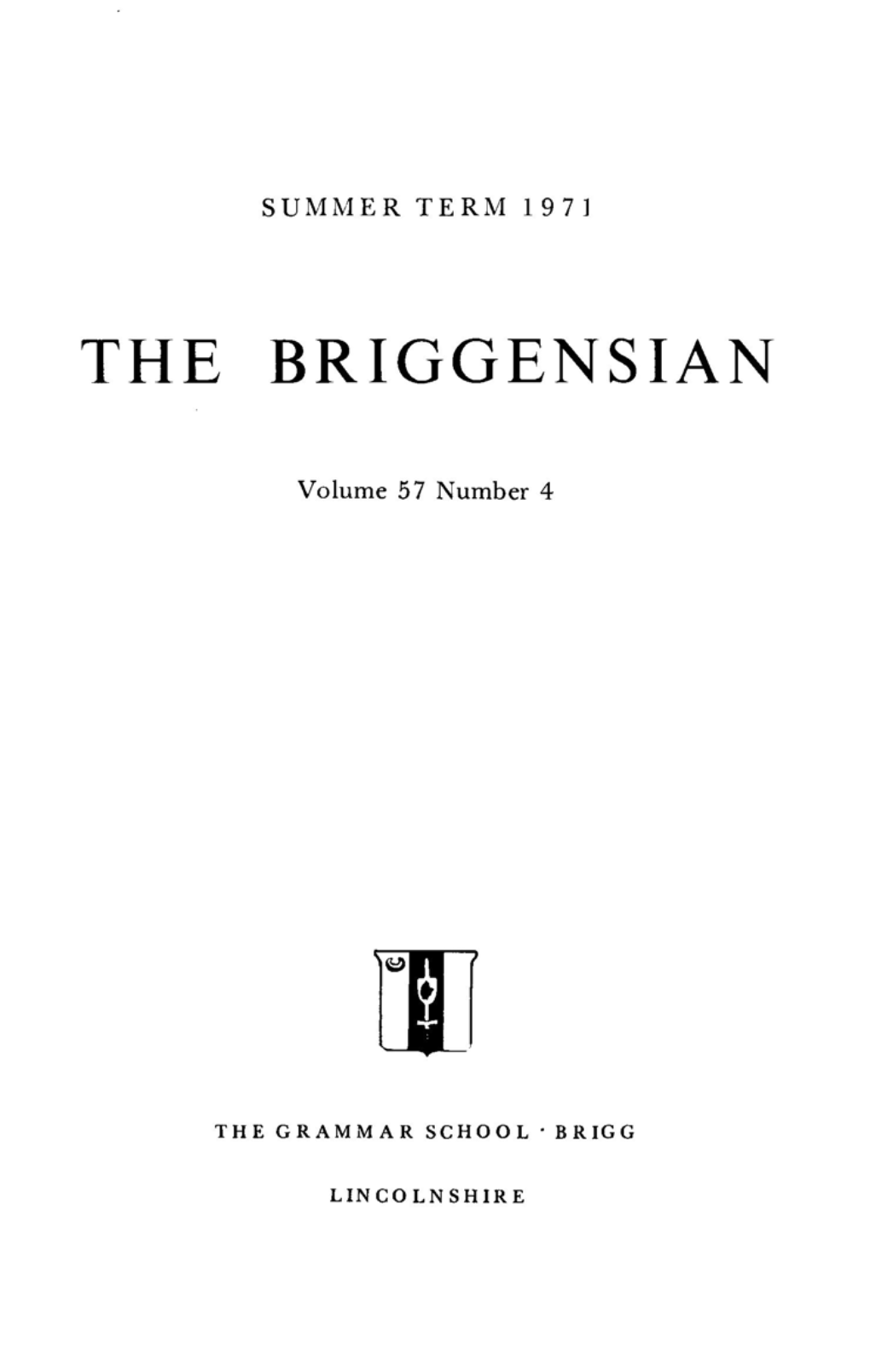 The Briggensian July 1971