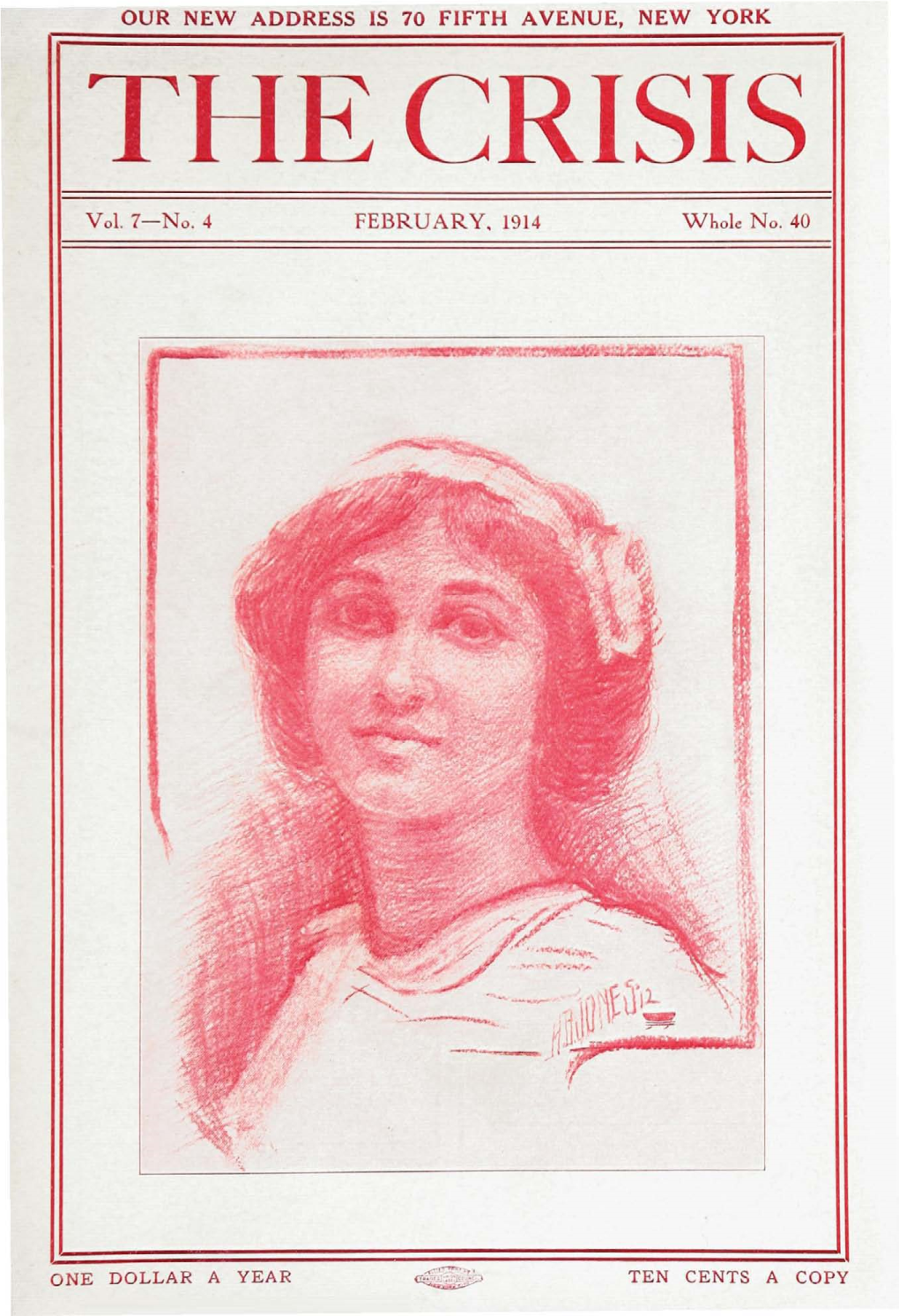 The Crisis, Vol. 7, No. 4 (February, 1914)