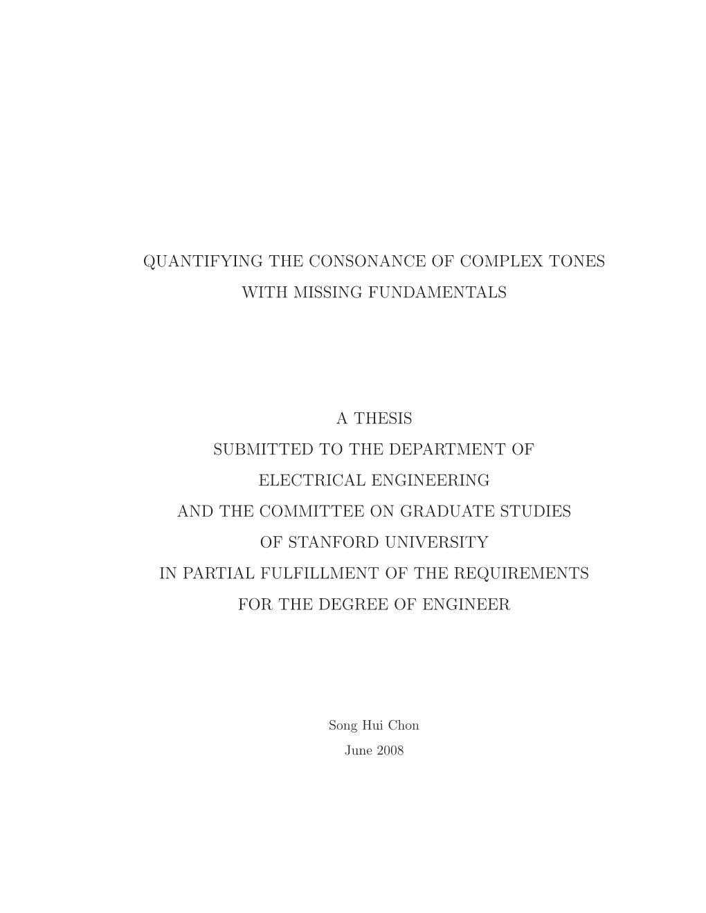 Quantifying the Consonance of Complex Tones with Missing Fundamentals