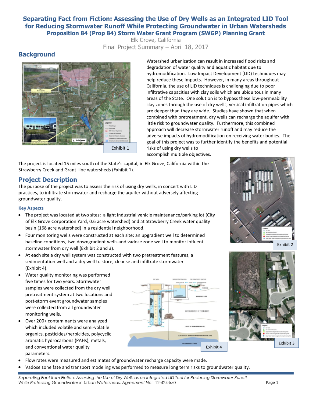 Stormwater Runoff While Protecting Groundwater In