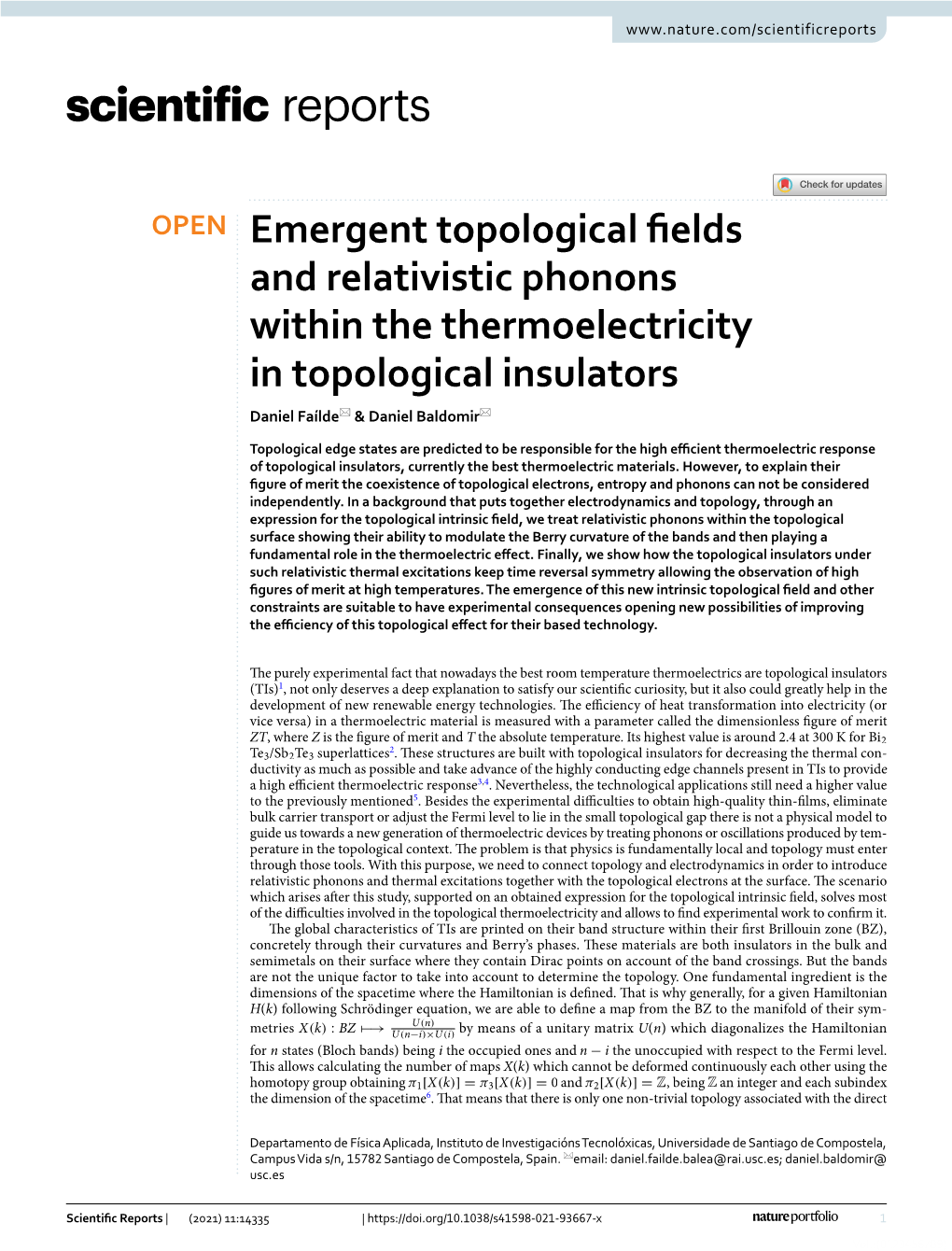 Emergent Topological Fields and Relativistic Phonons Within the Thermoelectricity in Topological Insulators