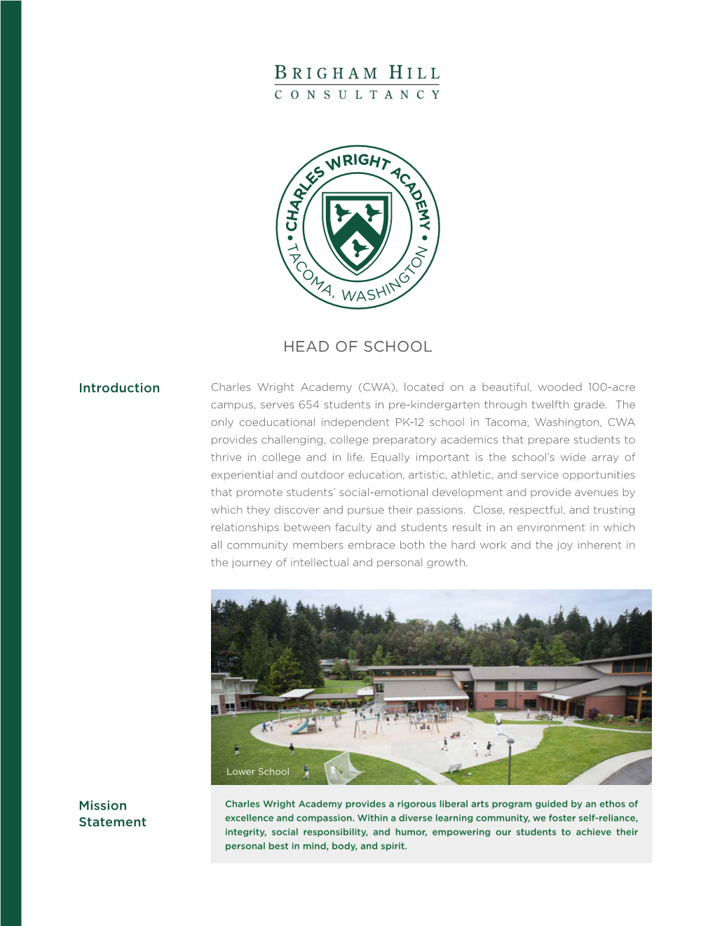 Head of School