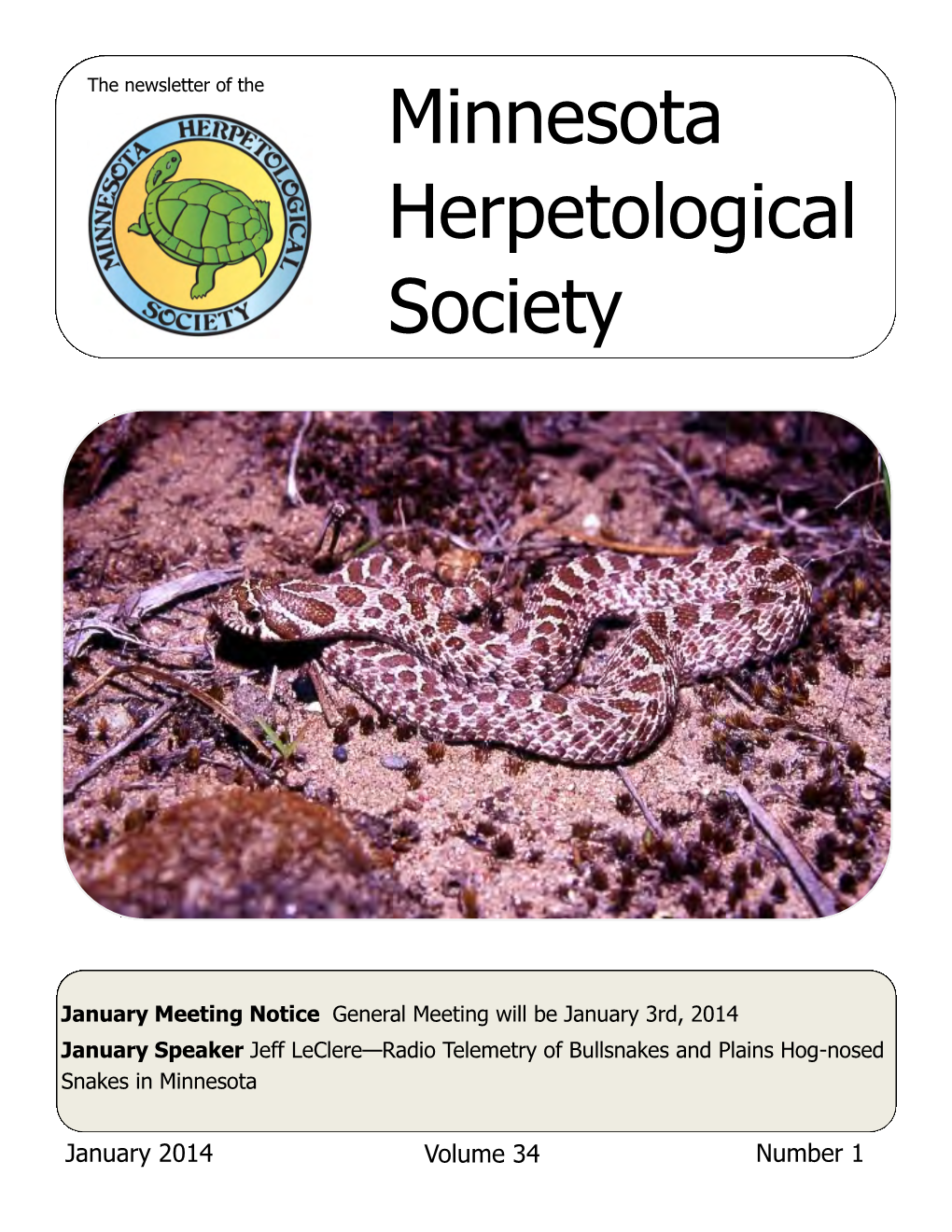 Minnesota Herpetological Society