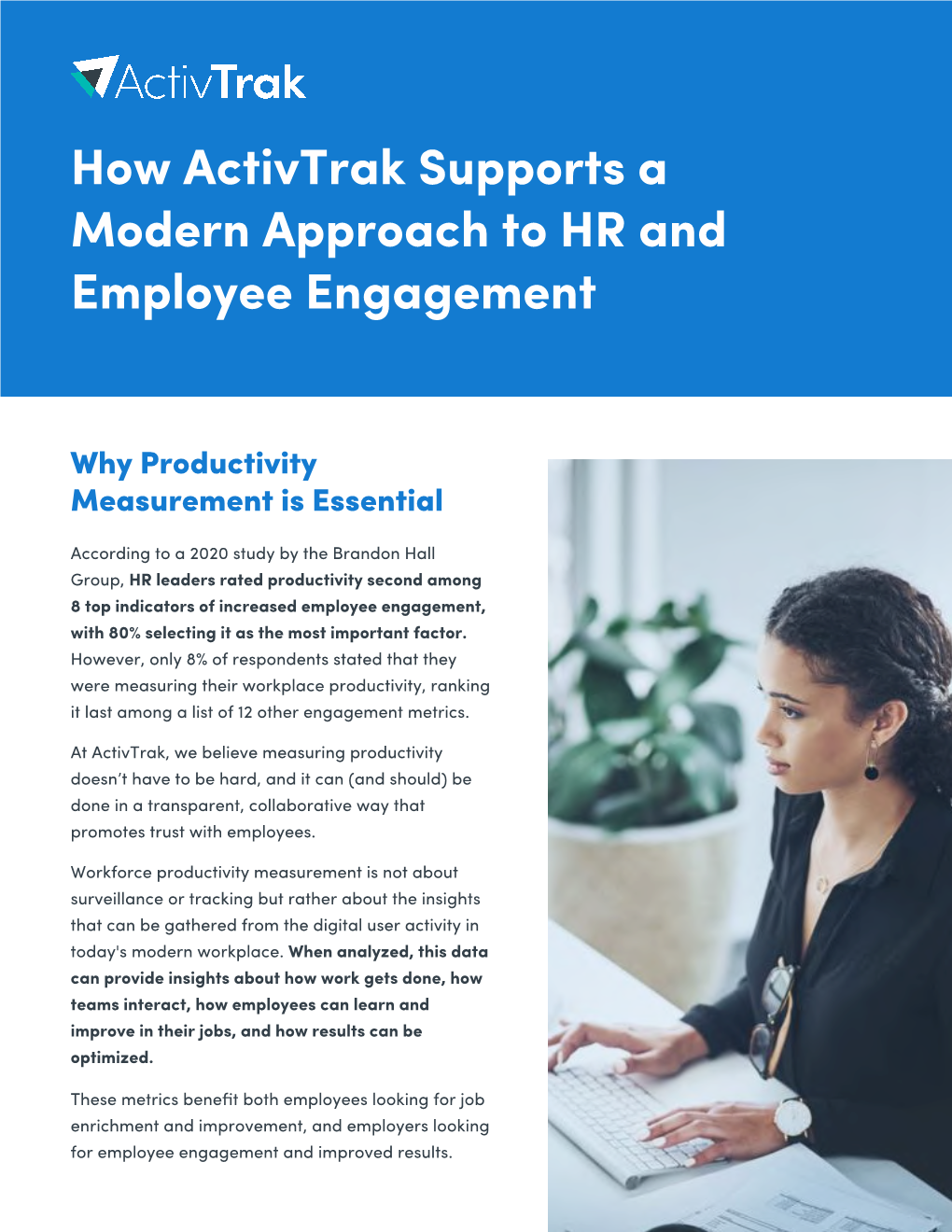 How Activtrak Supports a Modern Approach to HR and Employee Engagement