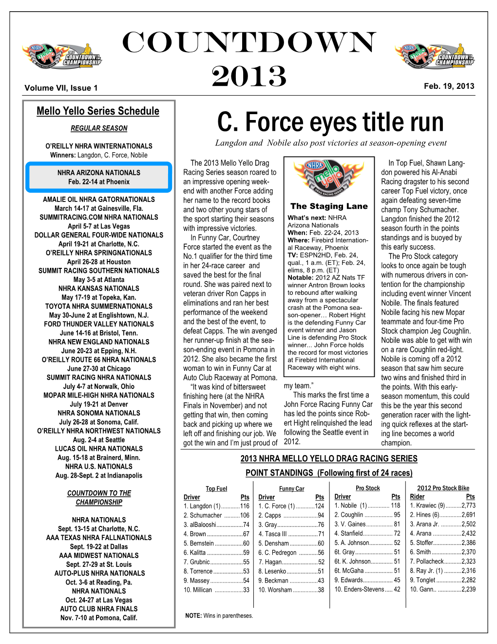 COUNTDOWN 2013 C. Force Eyes Title