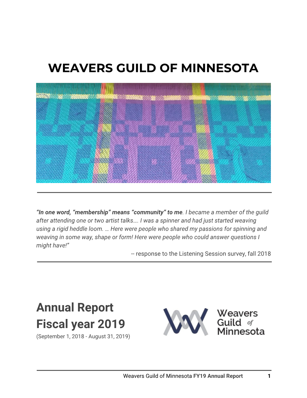 Annual Report FY19
