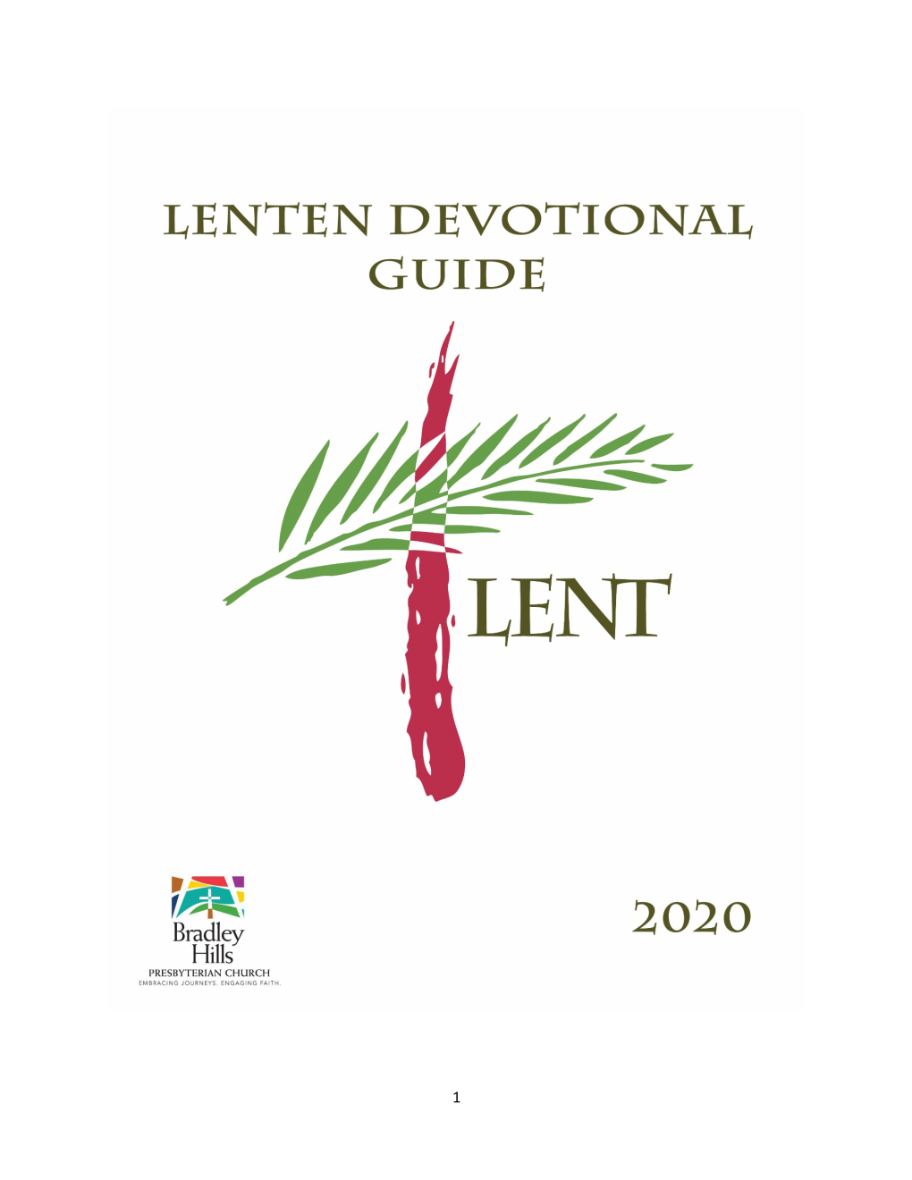 Lenten Devotional 2020