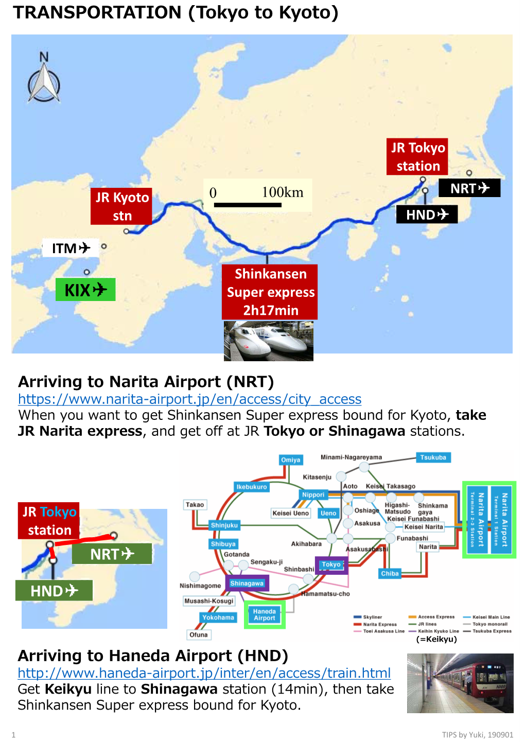 JR Kyoto 0 100Km Stn HND✈