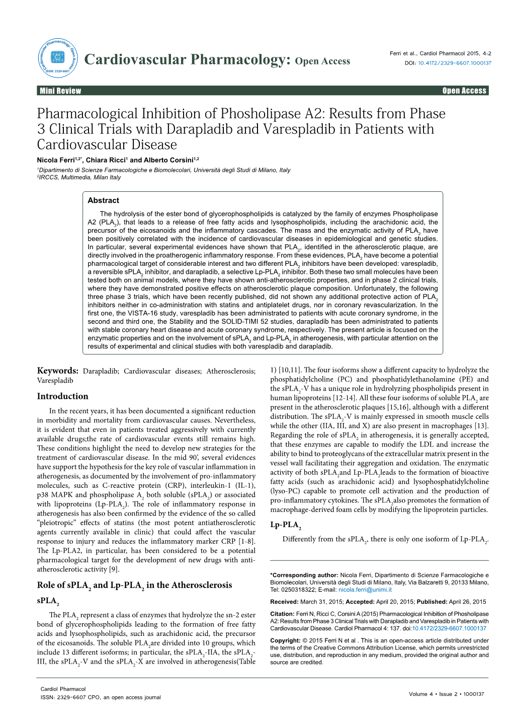 Results from Phase 3 Clinical Trials With