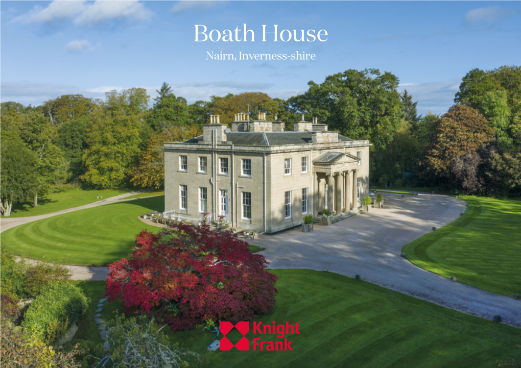 Boath House Nairn, Inverness-Shire