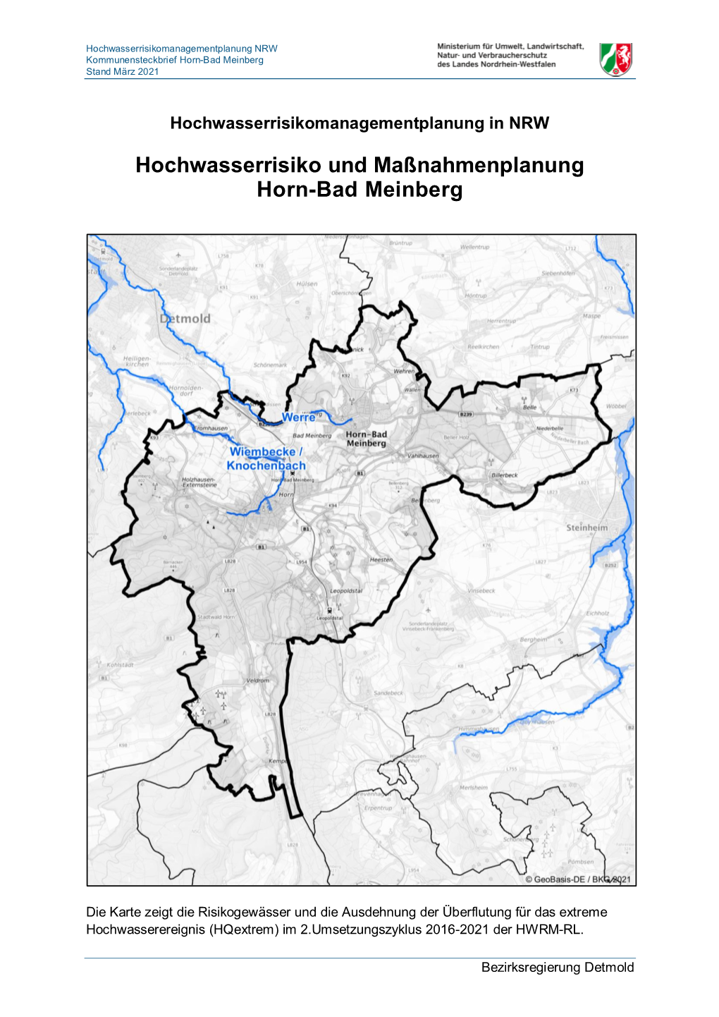 Horn-Bad Meinberg Stand März 2021