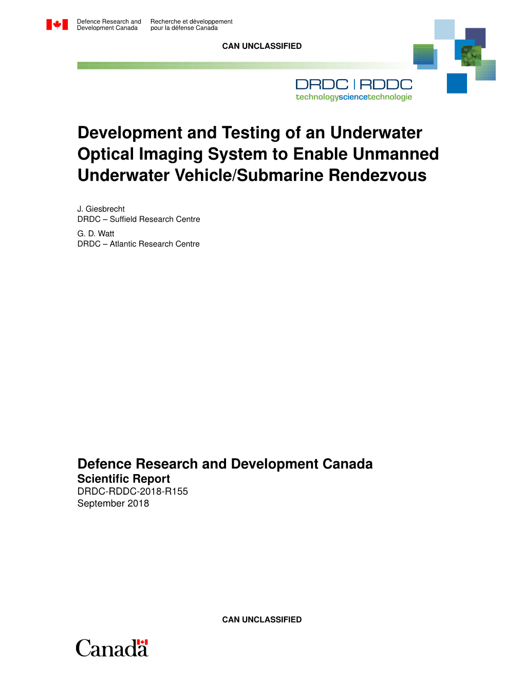 Development and Testing of an Underwater Optical Imaging System to Enable Unmanned Underwater Vehicle/Submarine Rendezvous