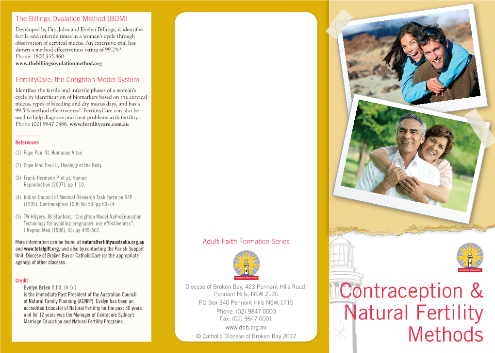 Contraception & Natural Fertility Methods