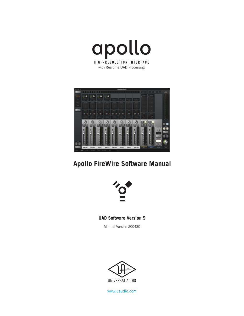 Apollo Firewire Software Manual