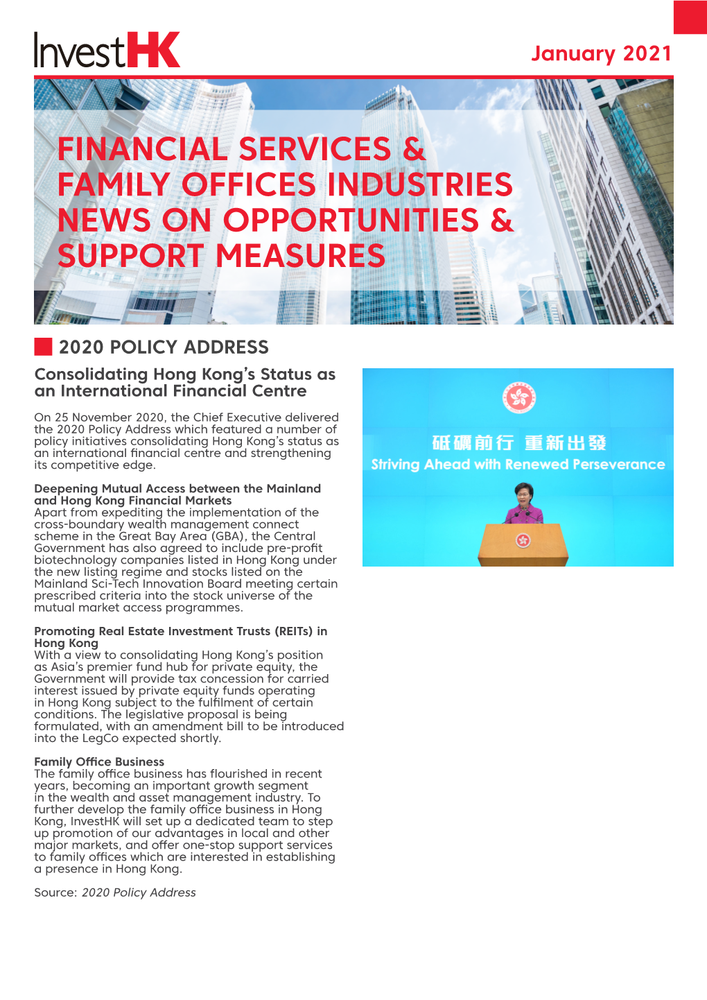 Financial Services & Family Offices Industries News on Opportunities