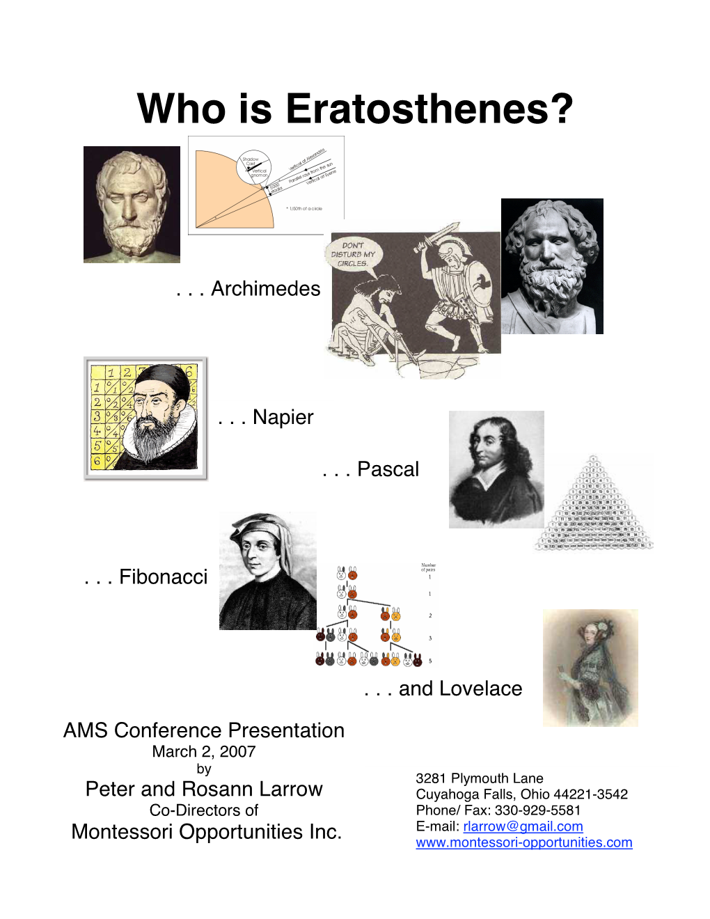 Who Is Eratosthenes?