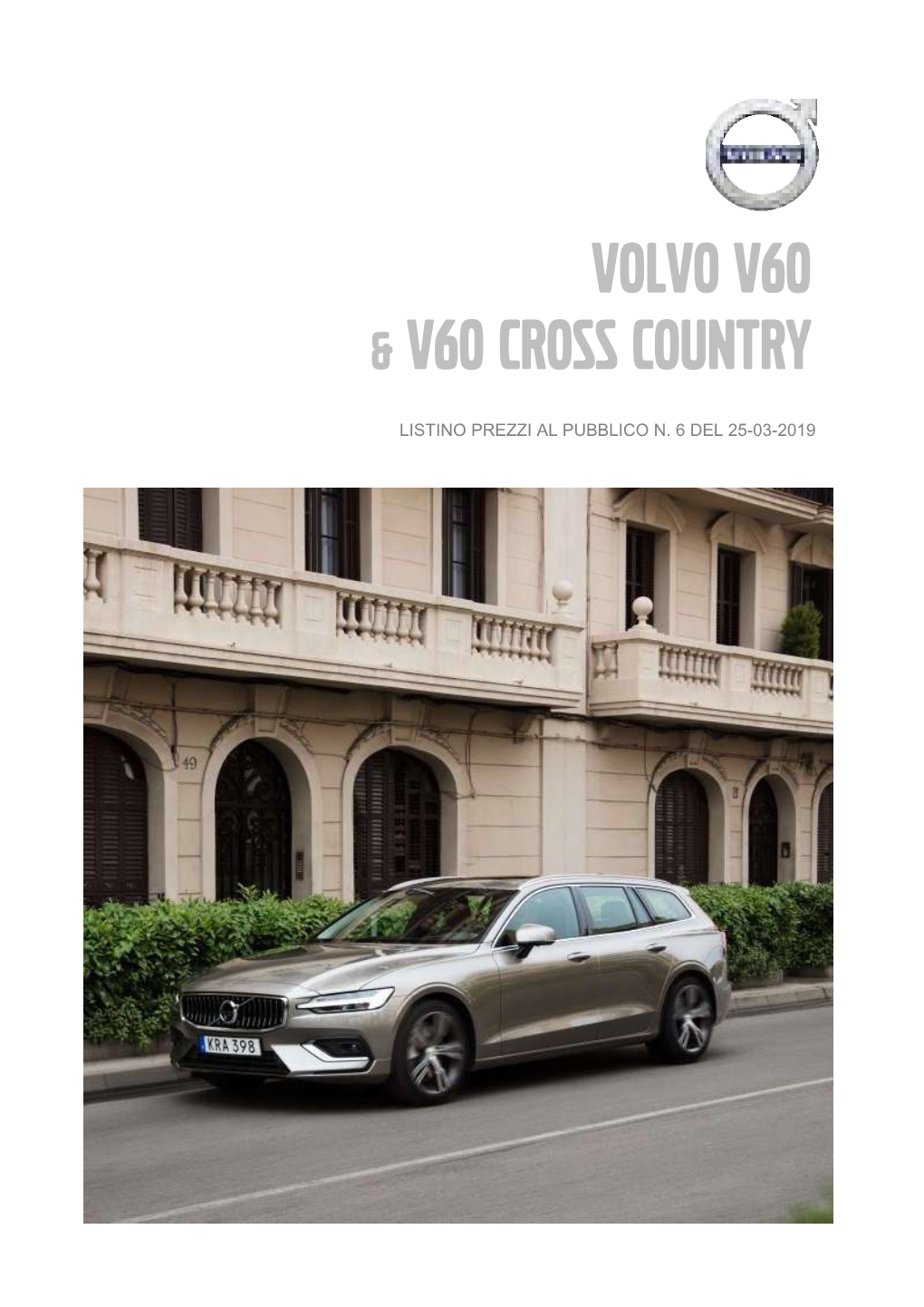 VOLVO V60 & V60 Cross Country