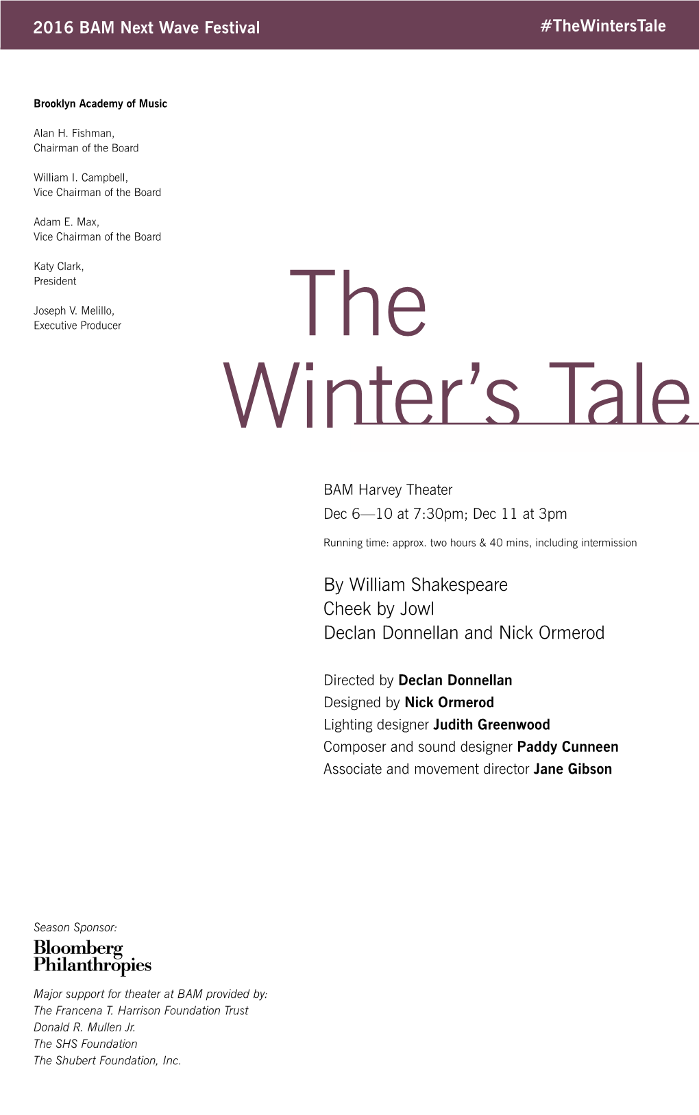 The Winter's Tale