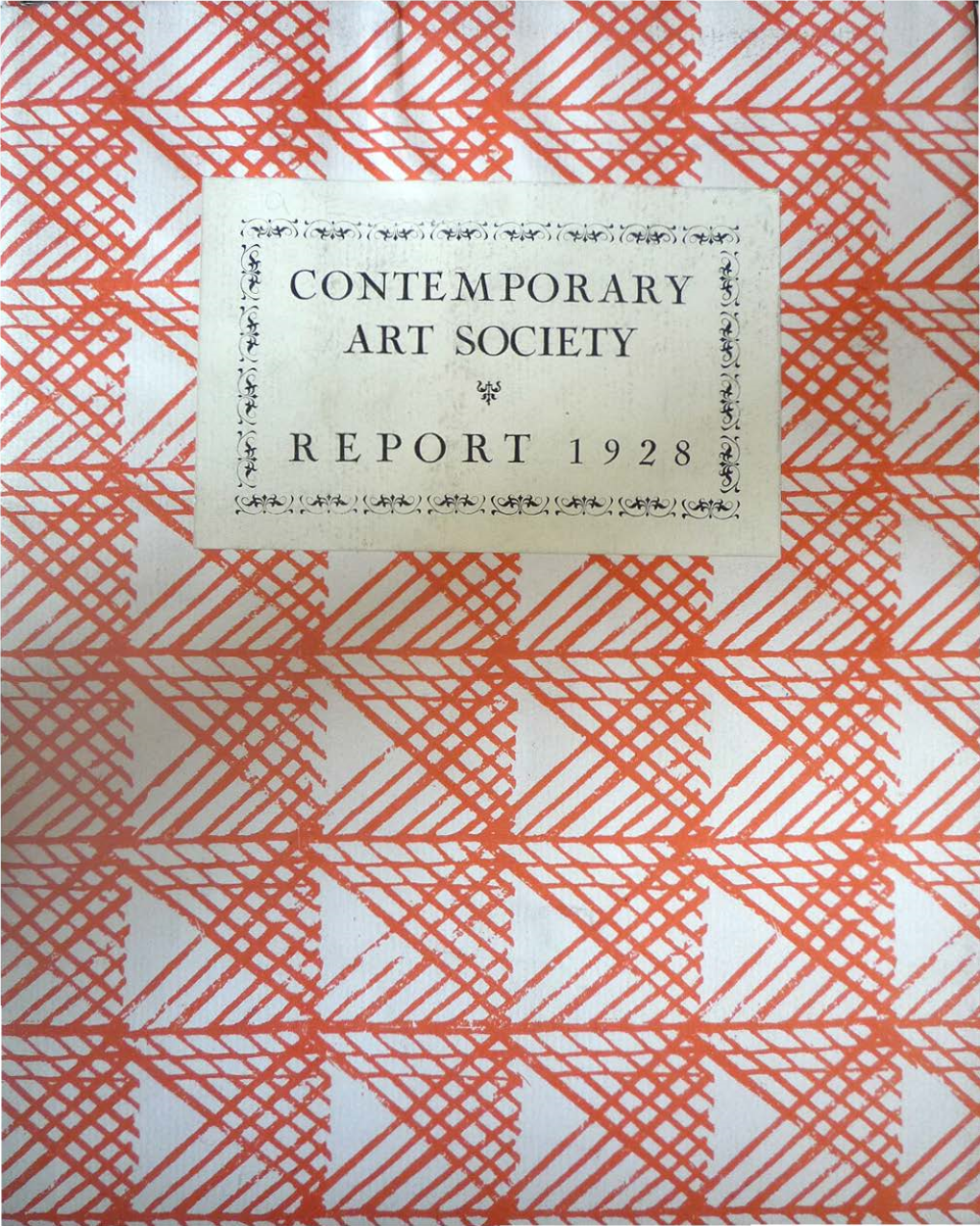 A CONTEMPORARY ART SOCIETY J REPORT 1928