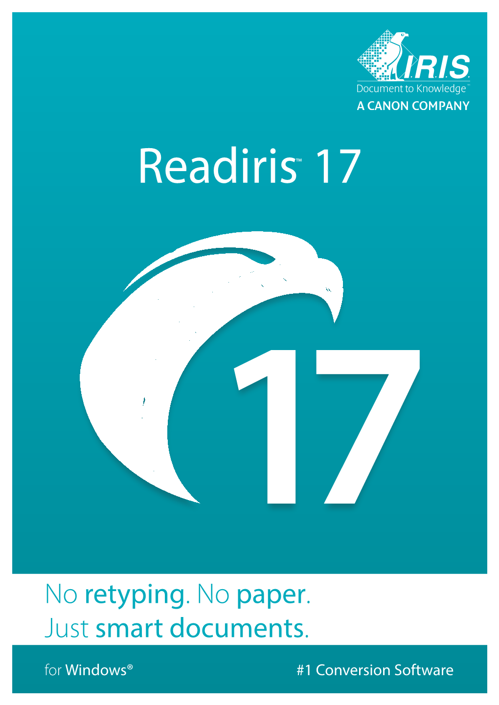 No Retyping. No Paper. Just Smart Documents. for Windows® #1 Conversion Software Table of Contents Readiris 17