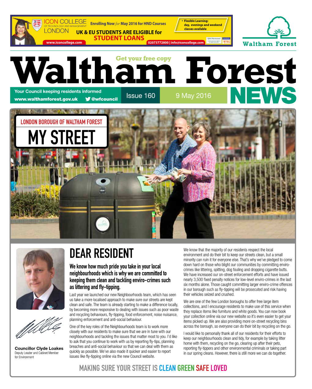 Issue 160 9 May 2016 @Wfcouncil