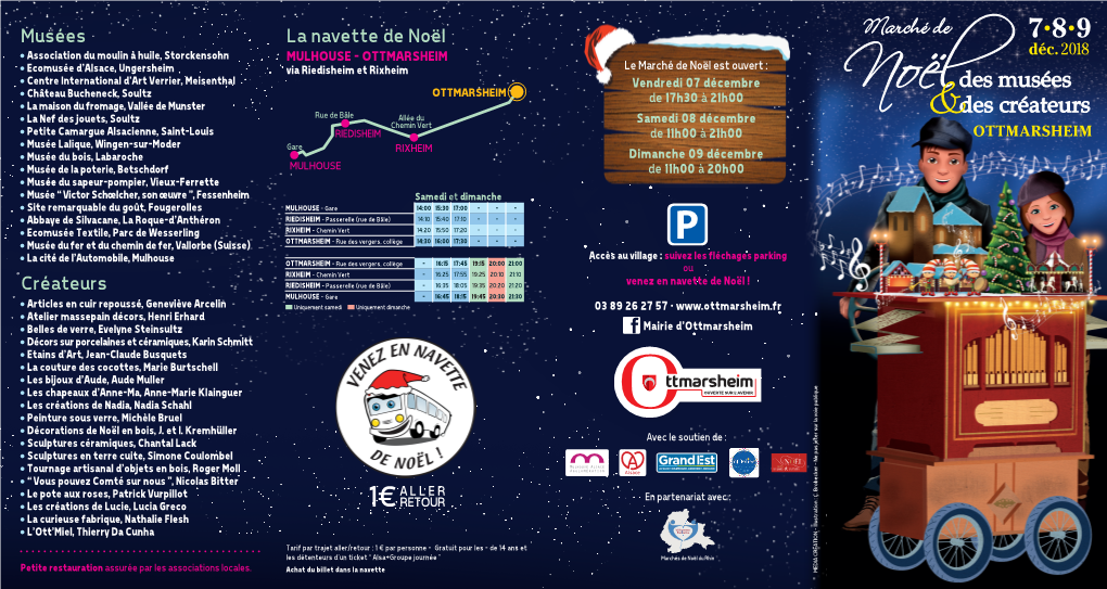 La Navette De Noël Musées Créateurs