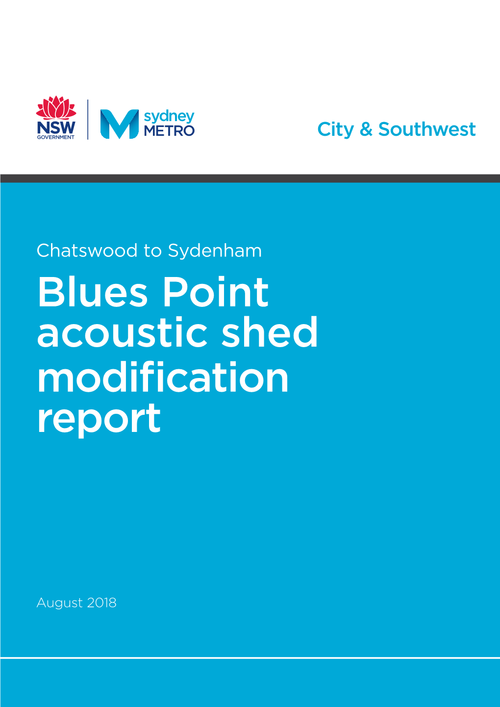 Blues Point Acoustic Shed Modification Report