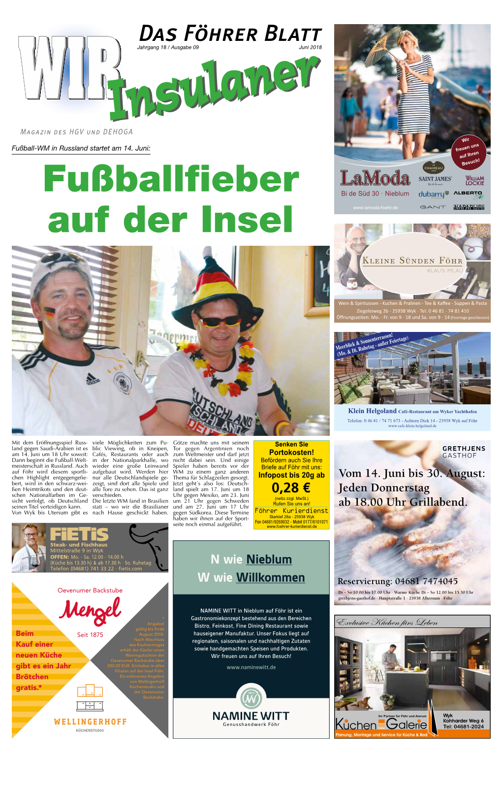 Fußballfieber Auf Der Insel