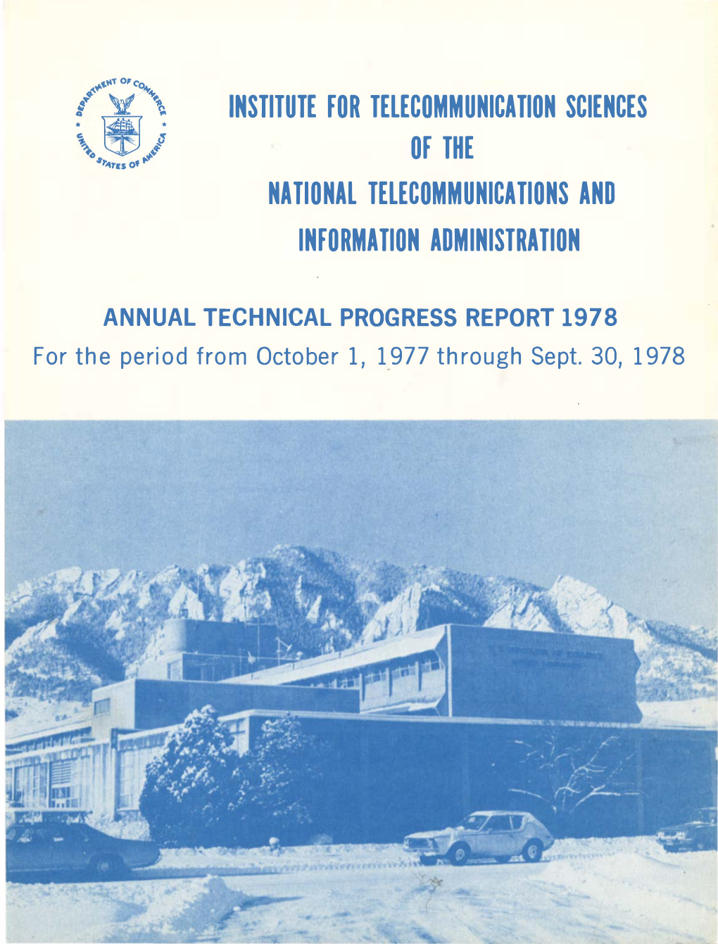 FY 1978 Technical Progress Report