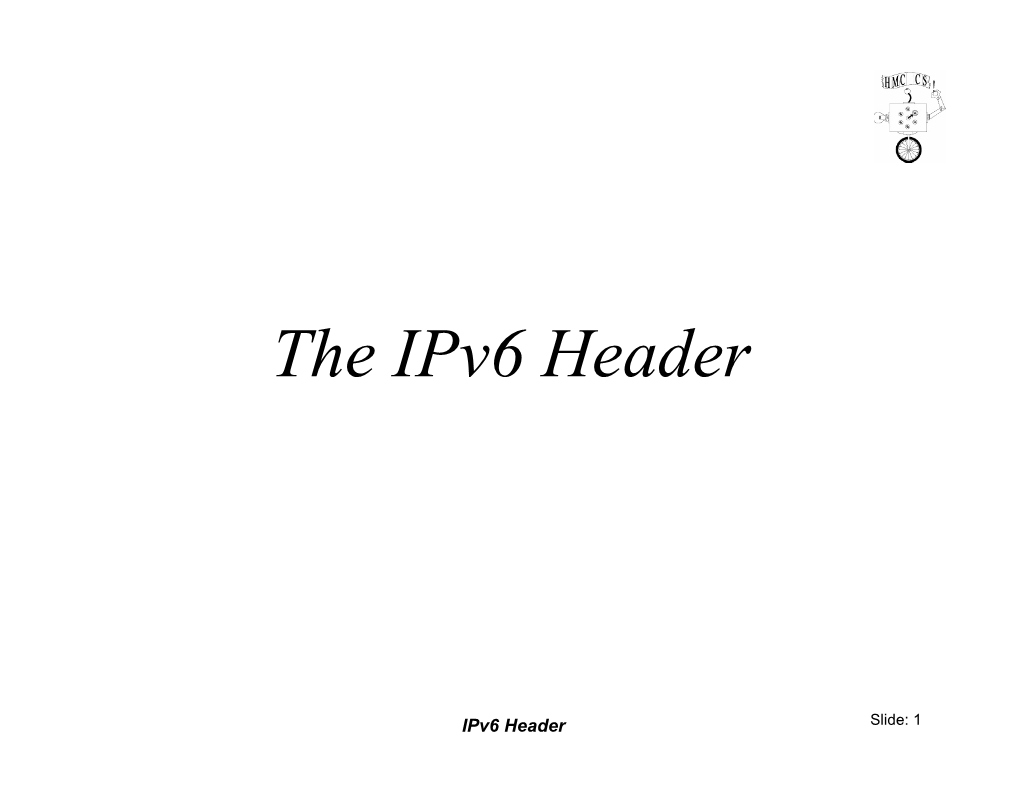 The Ipv6 Header