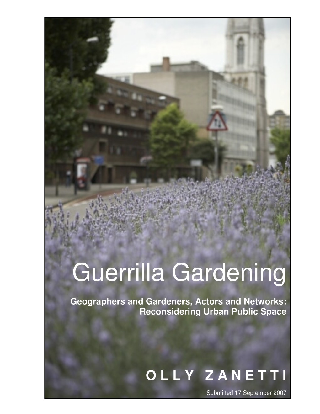 3 What Is Guerrilla Gardening?