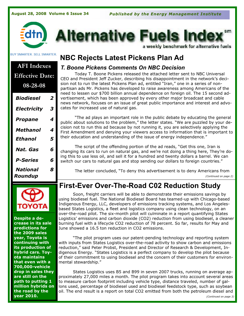 First-Ever Over-The-Road C02 Reduction Study NBC Rejects