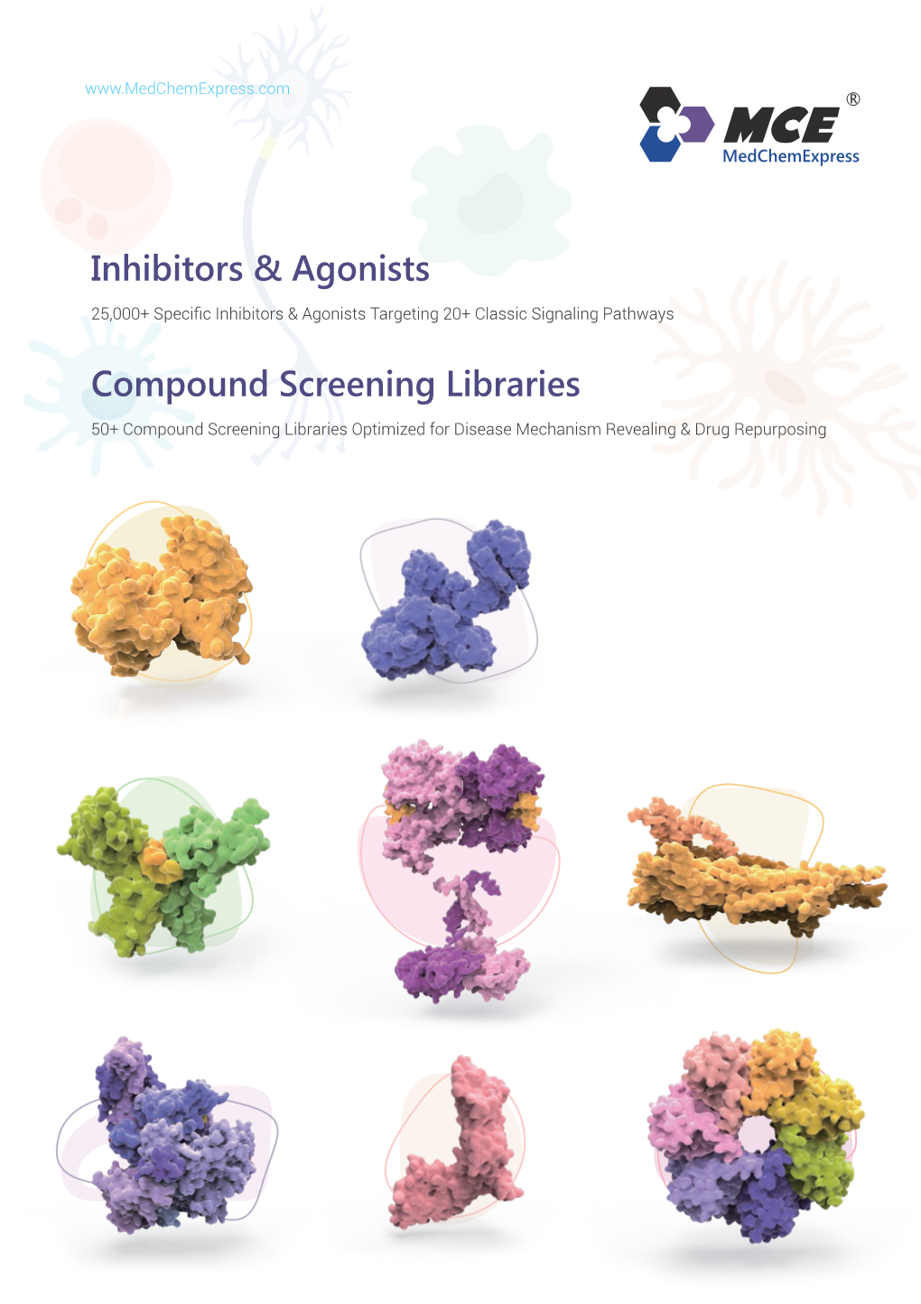 Inhibitors & Agonists Compound Screening Libraries