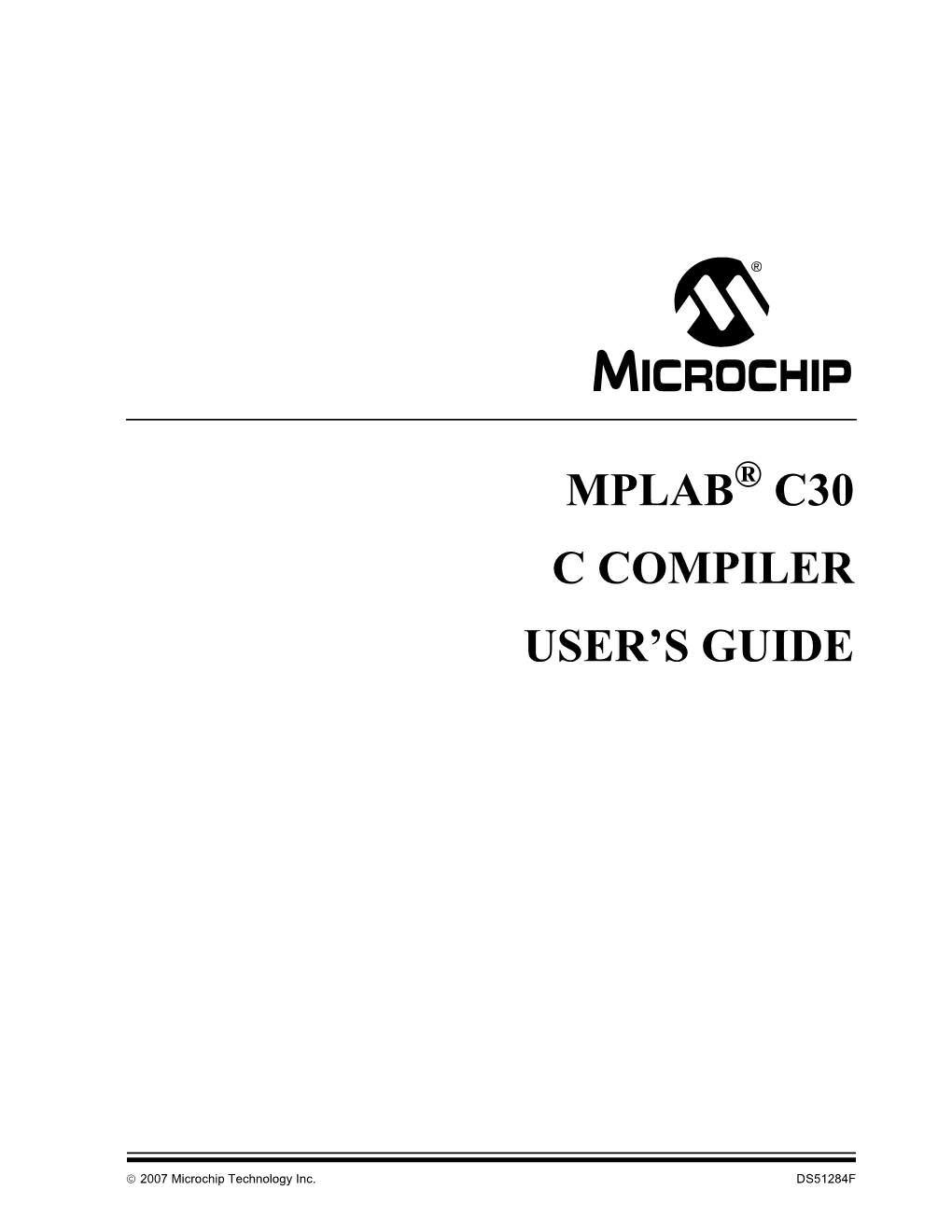 MPLAB C30 C Compiler User's Guide