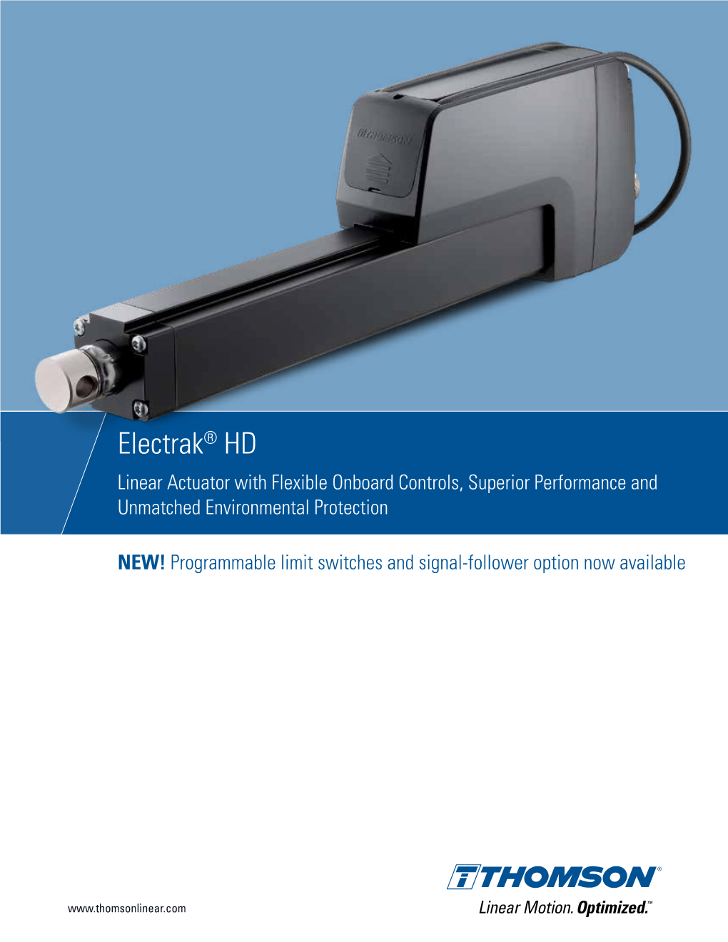 Thomson Electrak® HD Linear Actuator