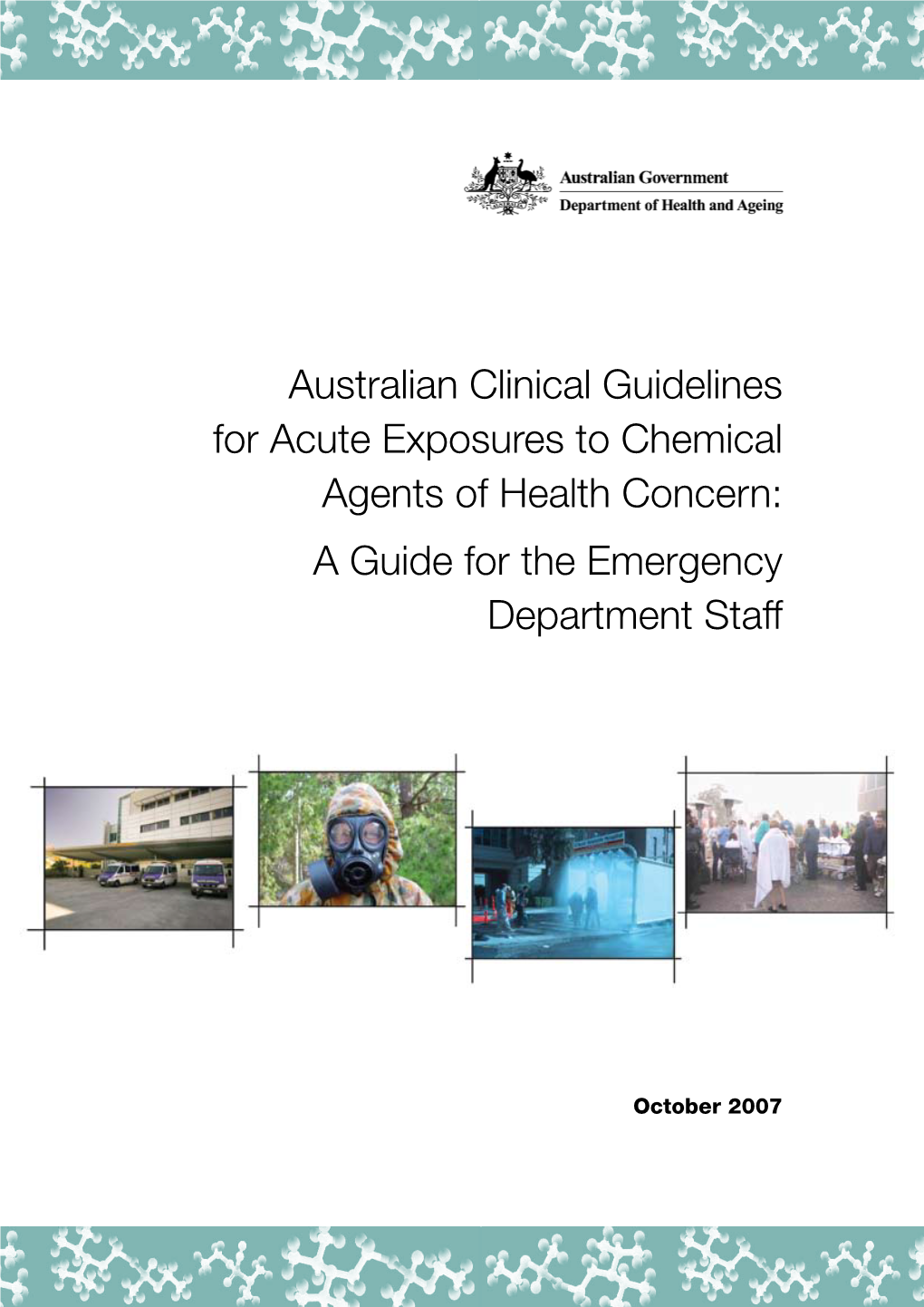 Australian Clinical Guidelines for Acute Exposures to Chemical Agents of Health Concern: a Guide for the Emergency Department Staff