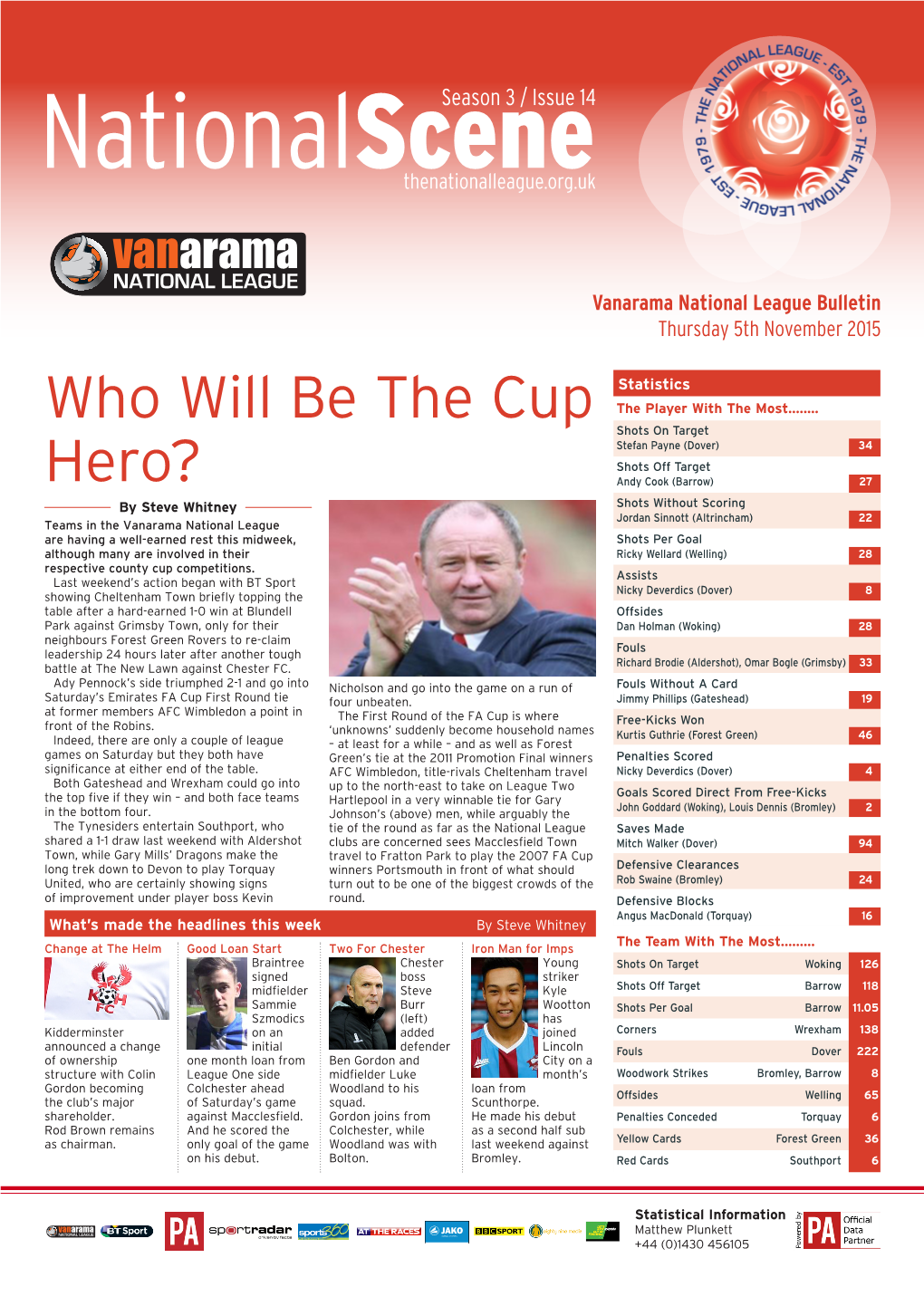 Issue 14 Thursday 5Th November 2015