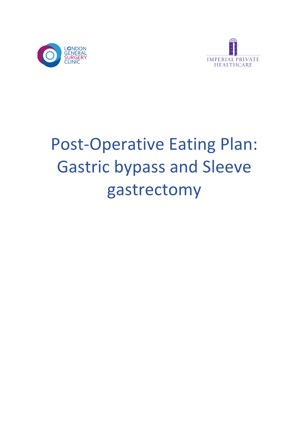 Gastric Bypass and Sleeve Gastrectomy