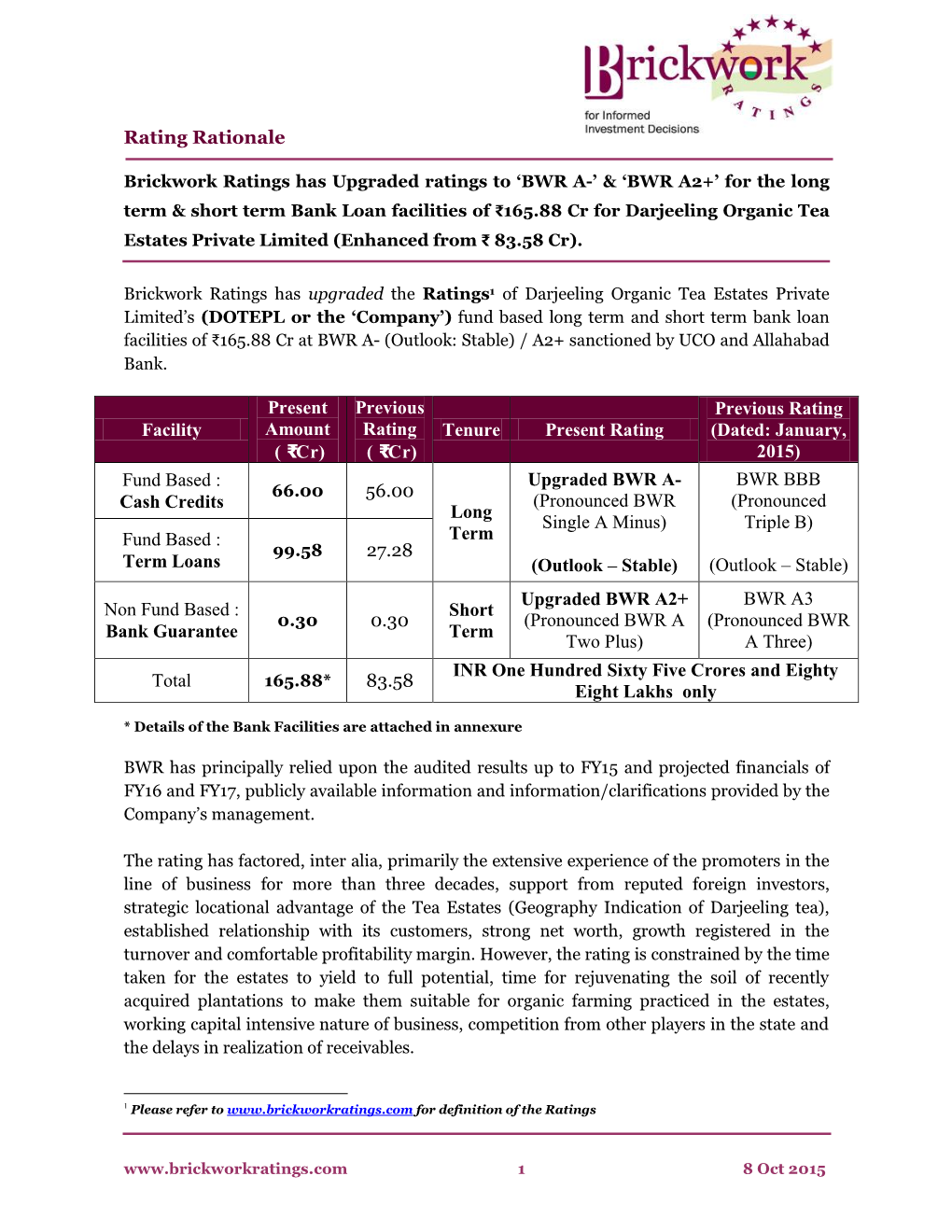 Canara Bank's IPDI Issue Rating