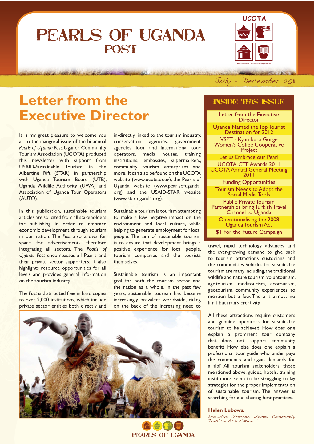 Letter from the Executive Director