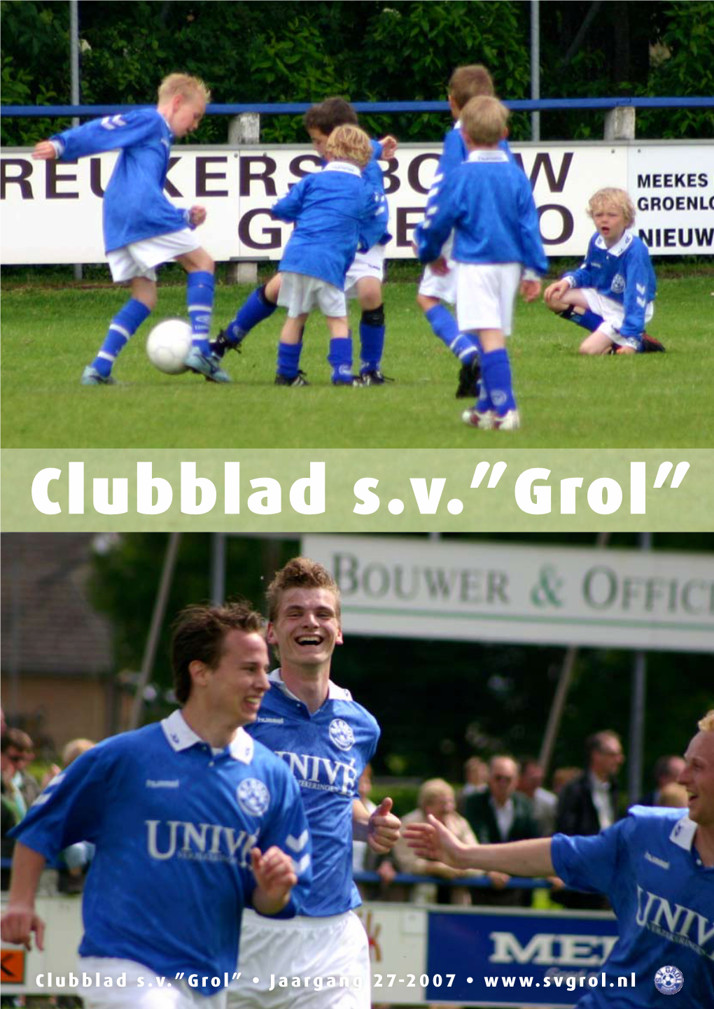 Clubblad S.V.”Grol”