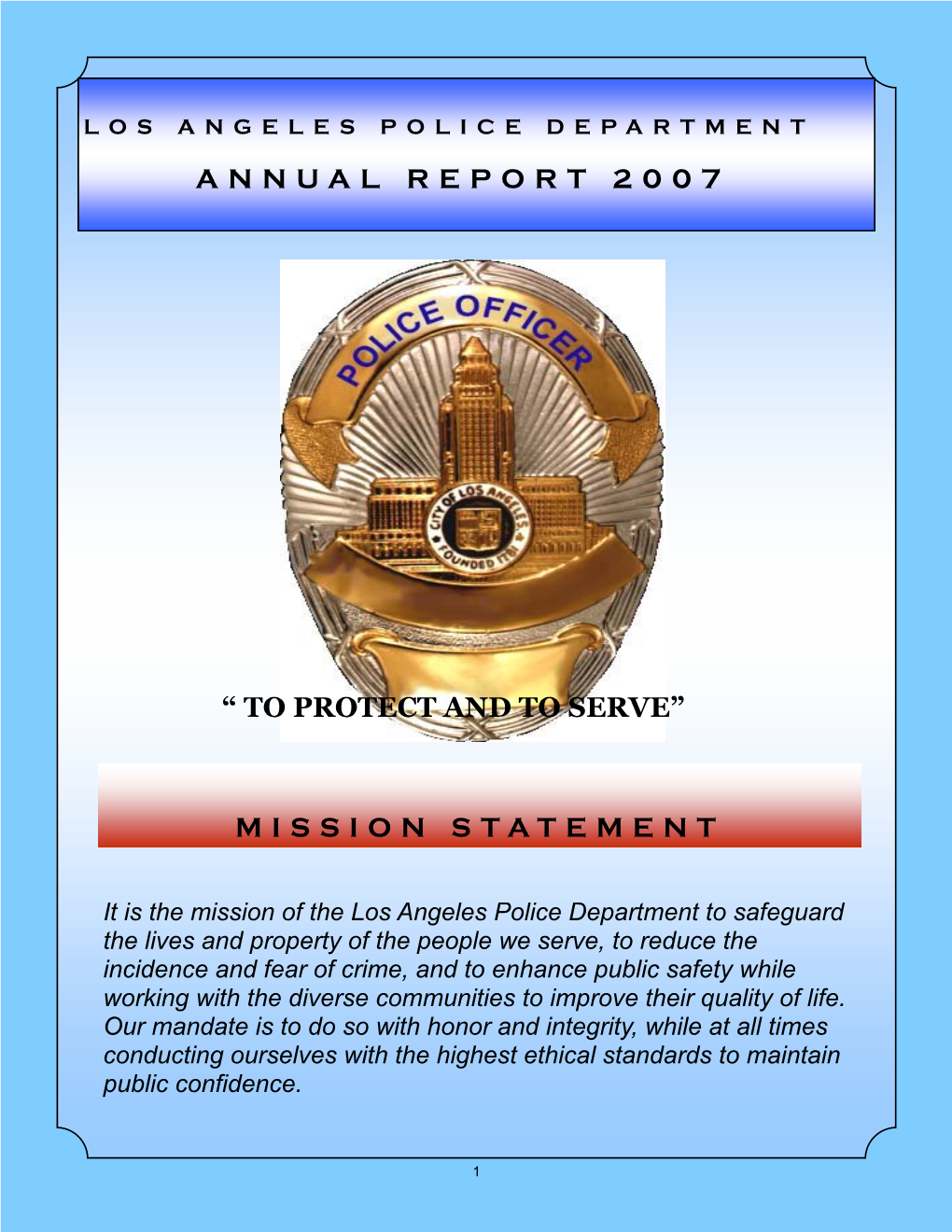 Annual Report 2007