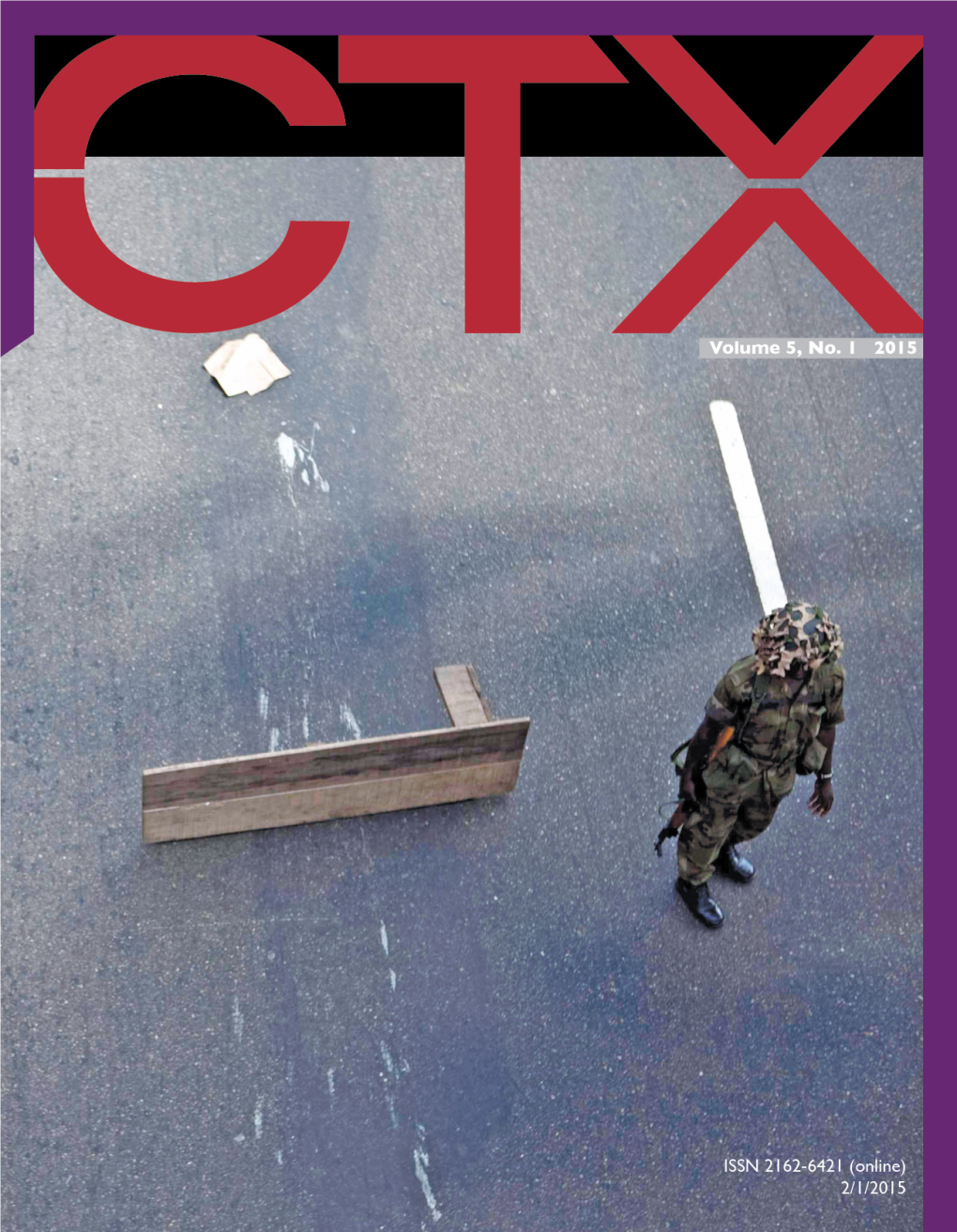 CTX Vol 5 No 1