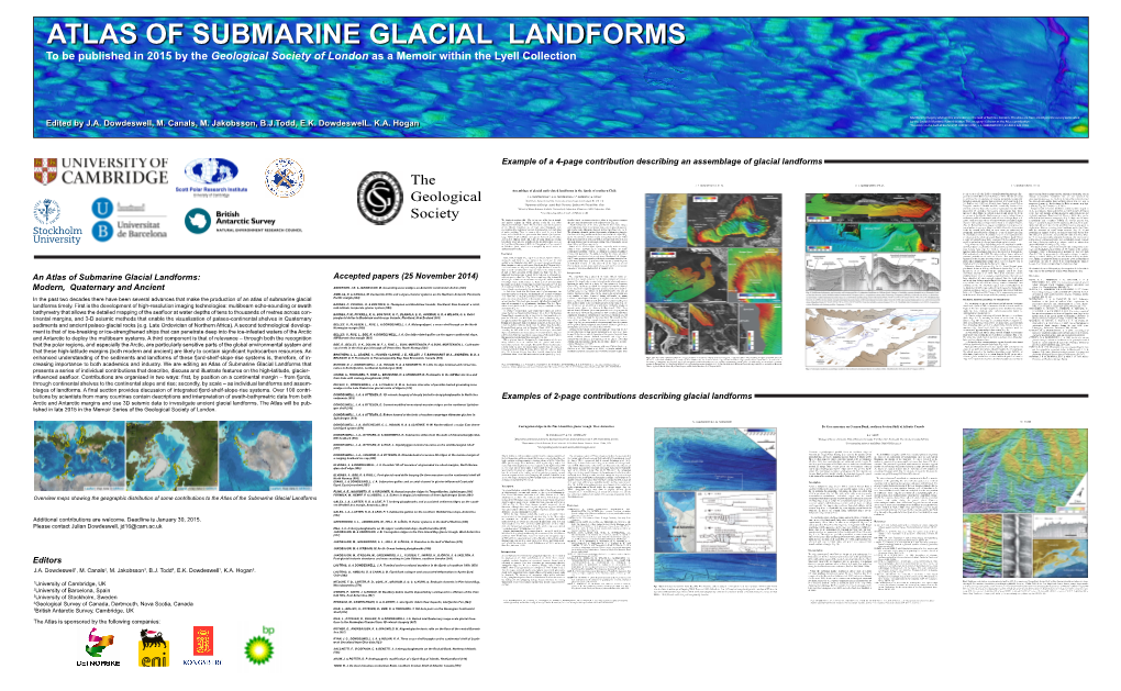 An Atlas of Submarine Glacial Landforms: M in Height