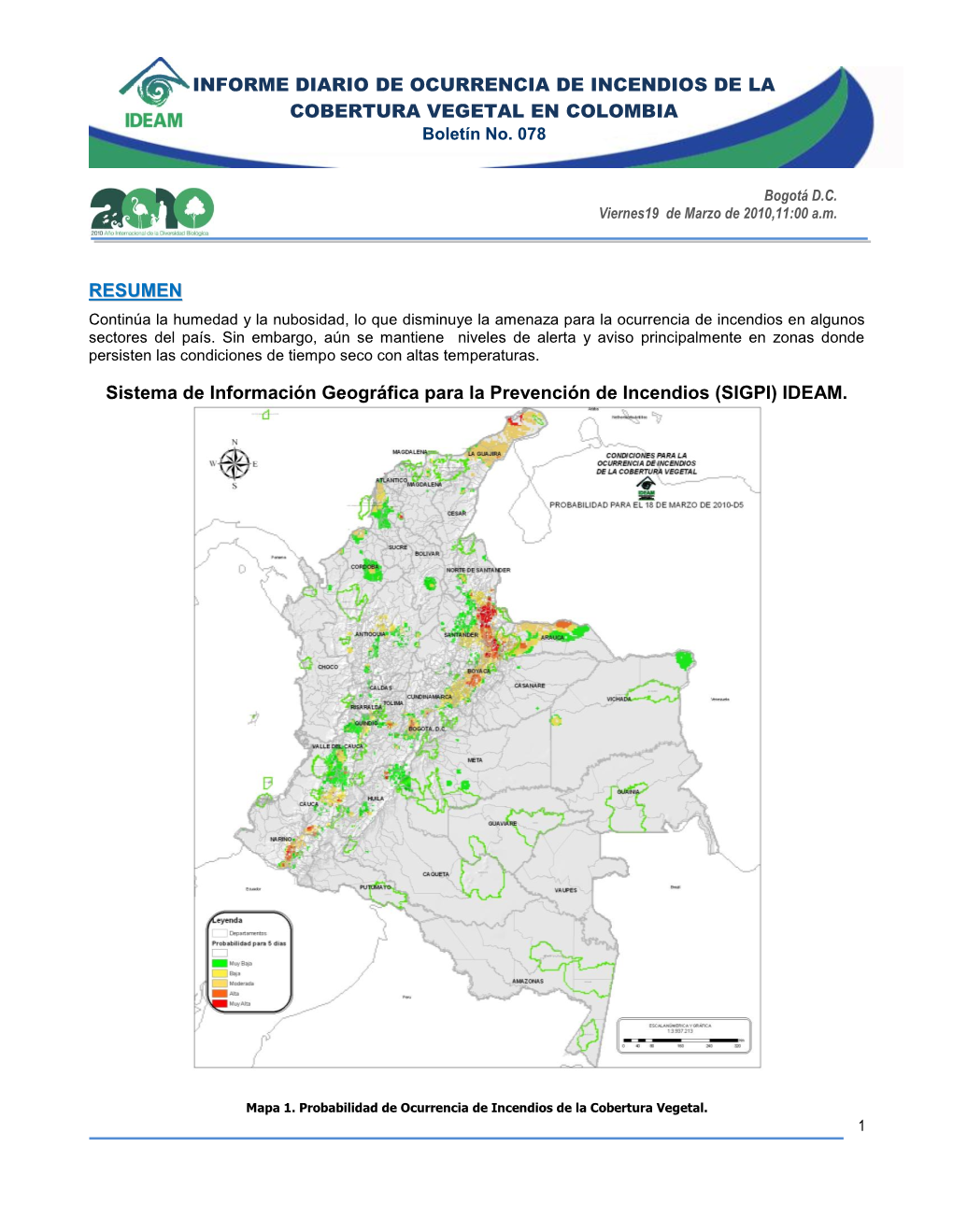 Servicio De Vigilancia Y Pronóstico De La Amenaza Por Deslizamientos